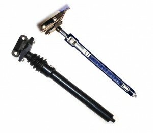 Federsattelstütze Airwings Air 360 Ø 27,2mm,360mm,schwarz,mit Patentkloben