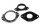 rotor-set für bmx madd freestyle 20" ø 25.4 stahl