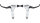 AVID Bremshebel "FR-5" Für V-Brake und Ball Bearin silber / schwa
