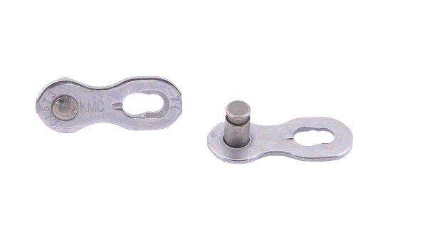 KMC Kettenschloss MissingLink e1/e8 NR EPT Silver, 2 Stück auf Karte
