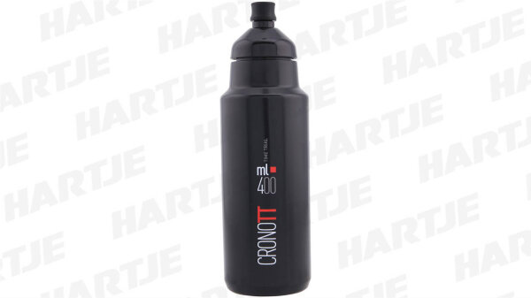 trinkflasche elite crono tt aerobottle schwarz, 400 ml für halter crono tt