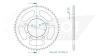 ESJOT Kettenrad "15094" 428, Stahl, silber 51...