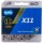schaltungskette kmc x11 silber/schwarz 1/2" x 11/128", 114 glieder,5,65mm,11-f.