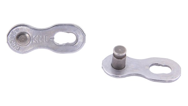 KMC Kettenschloss MissingLink 9NR EPT silver, 2 Stück auf Karte