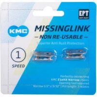 missinglink kmc 3/32" ml z1 ehx nr 2 stück, für ketten 7,8mm, ept silber   