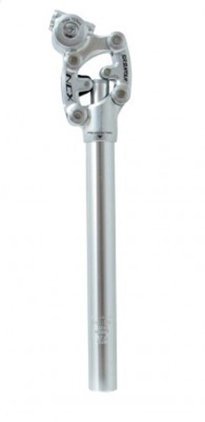 federsattelstütze sr-suntour sp12 ncx ø 27,2mm, 350mm, silber, feder "mittel"