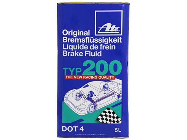ATE Bremsflüssigkeit "Typ 200", D0T4, ISO 4925, Klasse 4, Sied  