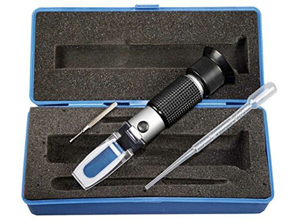 SW-STAHL Refraktometer "21550L" Zur Konzentrations im Etui