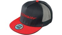 CONWAY Cap "Pro Cap Mesh", black / red  