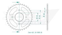 ESJOT Kettenrad "13005" 420, Stahl, schwarz 38...