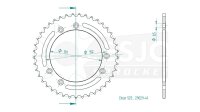 ESJOT Kettenrad "29029" 525, Stahl, schwarz 45...