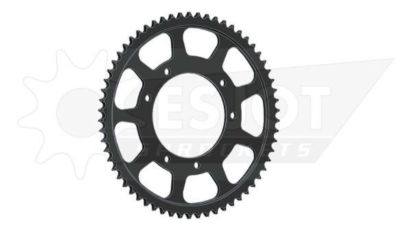 ESJOT Kettenrad "15097" 428, Stahl, schwarz 69 Zähne