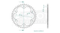 ESJOT Kettenrad "29041" 525, Stahl, schwarz 41...