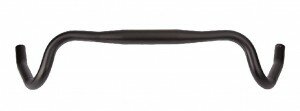 lenkerbügel ergotec gravel alu, ø 31,8mm, 440/580mm schwarz 21°