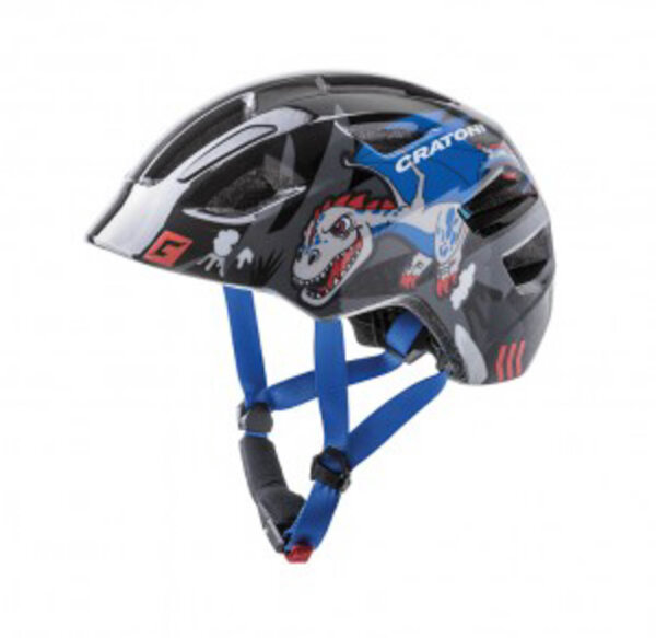 fahrradhelm cratoni maxster (kid) gr. s/m (51-56cm) drache/schwarz glanz