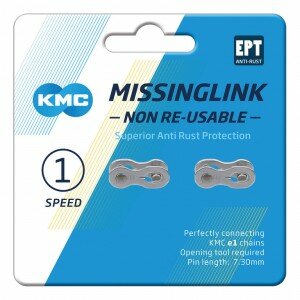 missinglink kmc e1nr ept silber 2 stück, 1/2" x 3/32", schmal, f. kmc e1