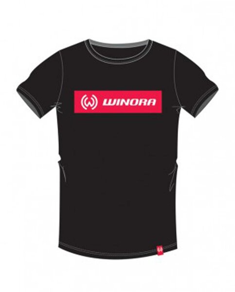 t-shirt winora unisex schwarz, größe xxl