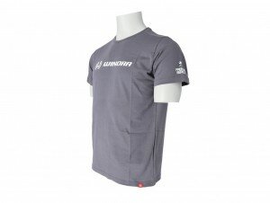 T-Shirt Winora Shop unisex grau, Größe S