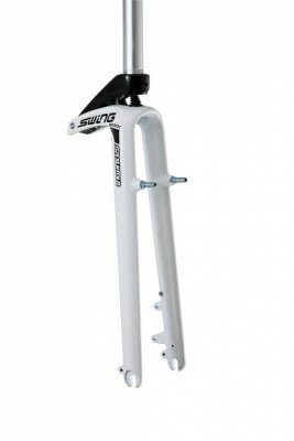 SR-Gabel SWINGSHOCK SF10-SW-S 1.1/8" 28"/700C weiss 1.1/8" SL 255 A-Head25mm