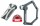faltschloss trelock cops fs 455/85, schwarz