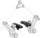Bremsschuhe Avid Shorty Ultimate (Road) Cross + Catridge Halter 00.5115.044.010