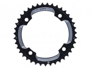 kettenblatt mtb 39 z. s2 2x10-fach 120mm lk,aluminium,schw.,s-pin,bb30,cnc