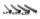 Achs-System RockShox Maxle Lite XC sw,15x100mm AL148mm GL9mm Gew.M15x1.50