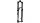 Federgabel RockShox Yari RC 160mm 27.5" sw.,tap.,SA.,Crown Adj.           