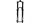 Federgabel RockShox Yari RC 160mm 27.5" sw.,tap.,SA.,Crown Adj.           