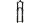 Federgabel RockShox Yari RC 160mm 27.5" sw.,tap.,SA.,Crown Adj.           