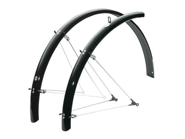 rennschutzbleche sks bluemels 28" 35mm, schwarz, ohne kontaktierung       