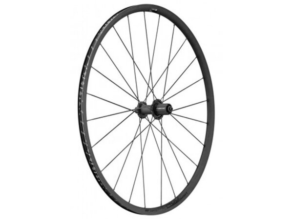 hr dt swiss pr 1400 dicut 21 oxic 28"/18 alu, graphite, 130/5mm qr, shimano