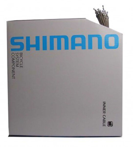 schaltinnenzug shimano nirosta ø 1,2mm 2100 mm 1 karton a 100 stck.