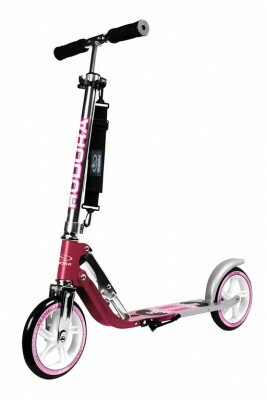 City Scooter Big Wheel Hudora Alu 8" 205 magenta/silber 205mm