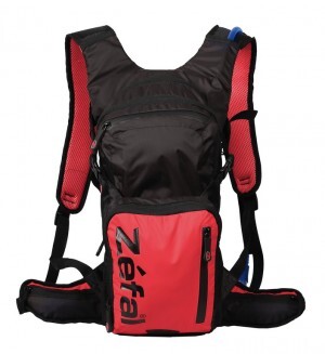 Trinkrucksack Zefal Z Hydro XL mit 3 Liter Trinkblase schwarz/rot