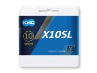 schaltungskette kmc x10sl silber 1/2" x...