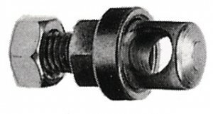 strebenbolzen m 5 x 15 mm beutel 10 st.verzinkt, mit bohrung 5,3mm