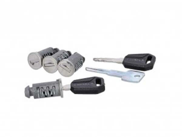 schließzylinder thule gleichschließend 4 stück (one-key-system)