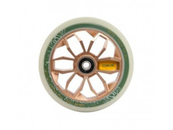 PU-Rolle sk8te4u 0815 Wheels bronze, Rolle 110mm, per Stück