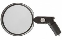 fahrradspiegel m-wave spy space in schwarz/silber,...