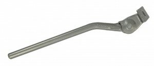 seitenständer esge 28" silber, 305mm, in polybeutel,erstmontage