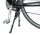 Zweibeinständer Ergotec Double Flex schwarz, 24-28" verstellbar, Alu