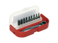 BIKESERVICE Bitsatz "BS9729" 1/4",...