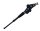 Hinterbauständer Nuvo 20-28" schwarz, verstellbar, Alu