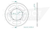ESJOT Kettenrad "15051" 428, Stahl, silber 52...