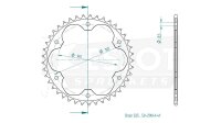 ESJOT Kettenrad "29041" 525, Stahl, schwarz 47...