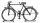 Fahrrad-Wandhalter 2-teilig inklusive Befestigungsmaterial