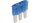 HERTH+BUSS Flachstecksicherung "Micro3"  15 A (blau)