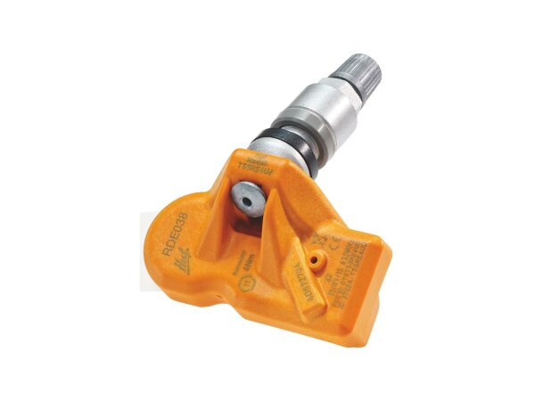 HUF TPMS Sensor "RDE" Original Ersatzsen Metallventil, silber, #RDE038V21 (Ausführung RDV021)