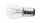 Brems- und Schlusslichtlampe Sockel BAY1 PHILIPS "Extra Duty", 12 V 21/5 W, SB-verpackt 2 Stück